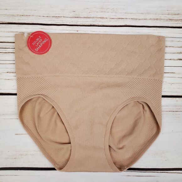 Merilyn Monroe shapewear bottoms 2 pack nude black - Picture 2 of 7